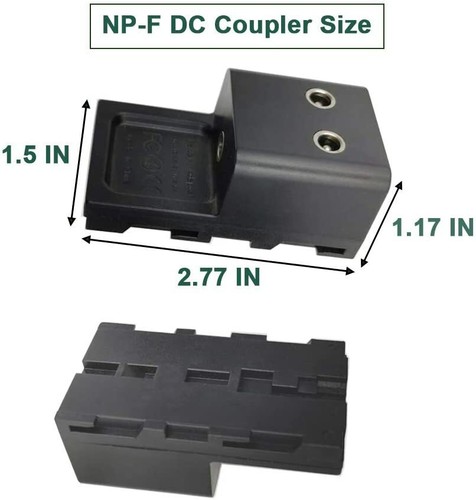 Ingresso dc12 24v per f750 - ingresso, np-f750