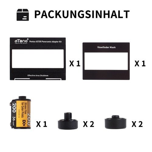 Kit conversione per fotocamera