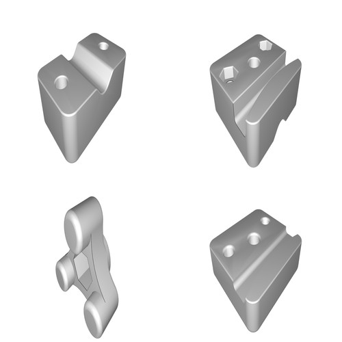 Morsetto supporto riflettore - morsetto,