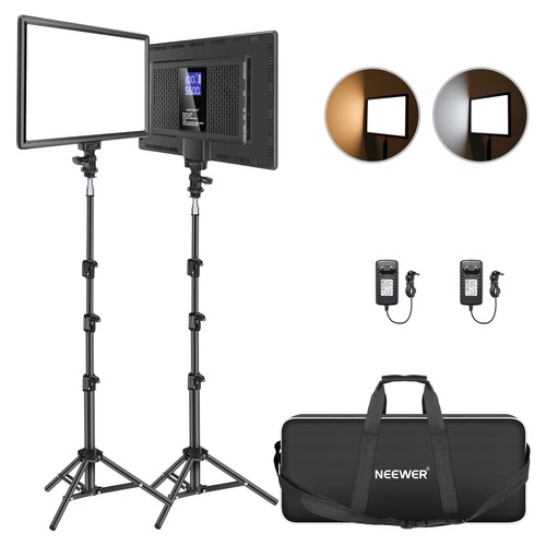 Neewer kit luce video led - di,