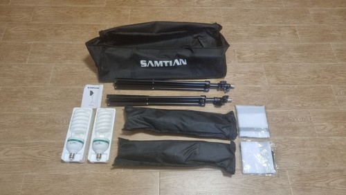 Kit softbox samtian completo - completo, 2