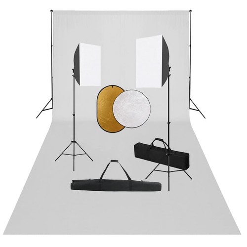 Kit fotografico luci softbox - kit,