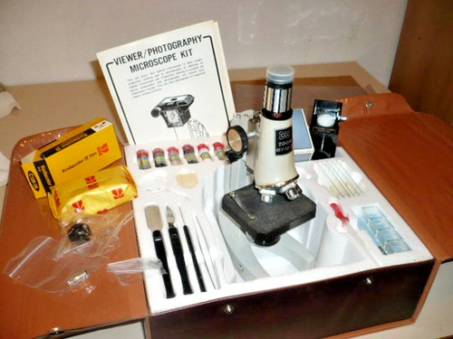 Giochi epoca microscopio - giochi, d'epoca