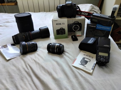 Kit fotografico canon eos - kit, 7d